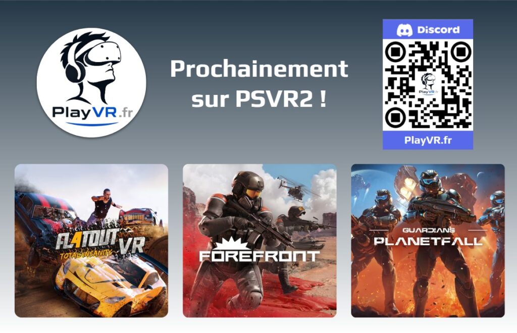 Prochaines sorties sur PSVR2