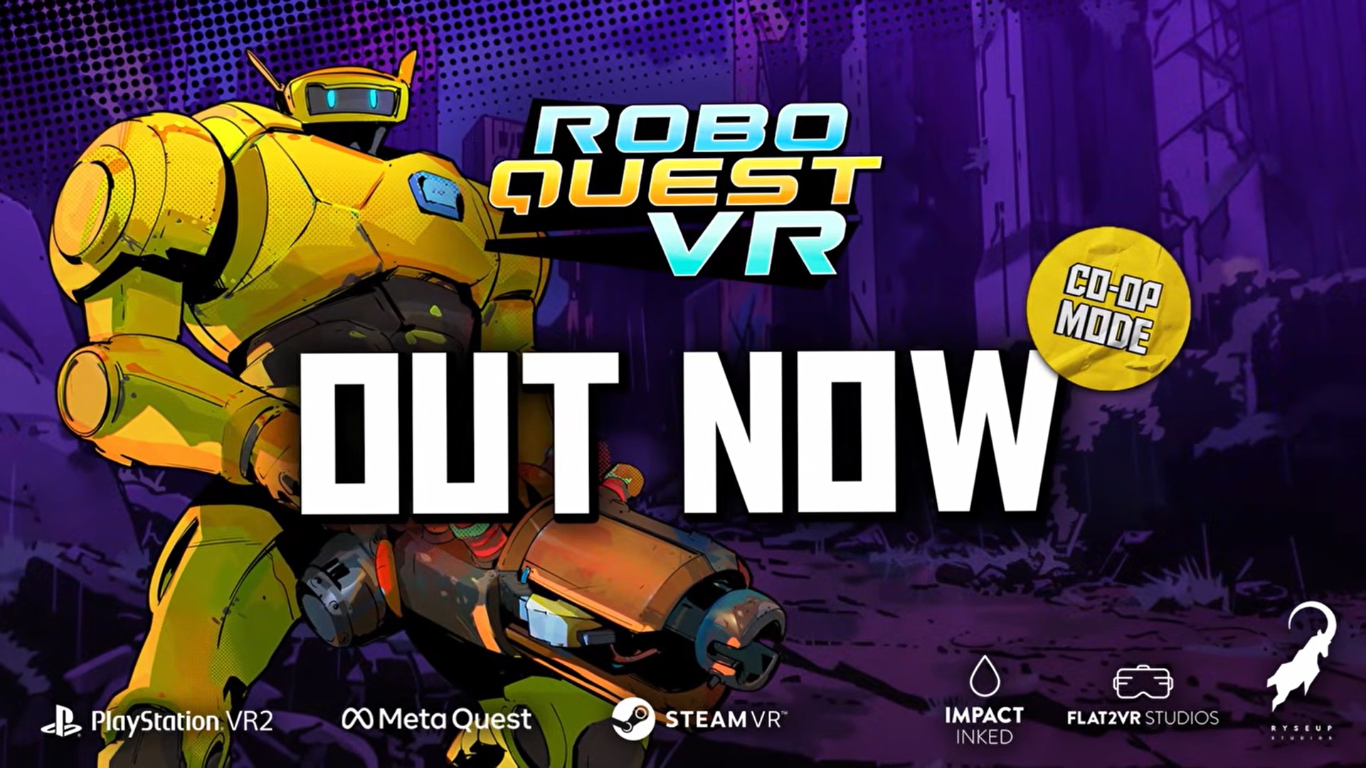 Roboquest VR ajoute le mode coop !